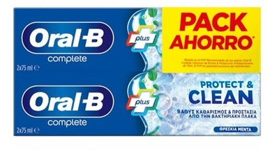 Pasta do ZĘBÓW Oral-B 2x75ml Expert Limpia COMPLETE