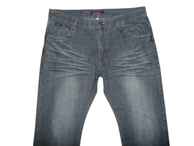 Spodnie dżinsy PIERRE CARDIN W38/L32=49/107cm jeansy