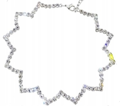 choker z cyrkoniami