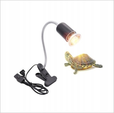 Lampa gadów Podgrzewana lampa żółwia z długą pods