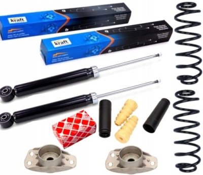 Амортизатори подушки безпеки пружини задній vw golf vi 6 фото №1