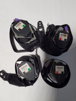 Ремни комплект audi q7 4l перед задняя левое  правый фото №1