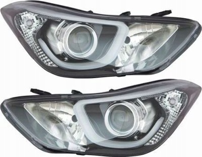 Фары лампы hyundai elantra '10- набор фото №1