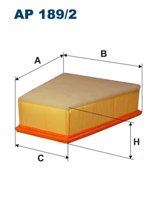 AP189/2 ФІЛЬТР ПОВІТРЯ