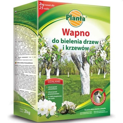 WAPNO DO BIELENIA DRZEW I KRZEWÓW 2 KG