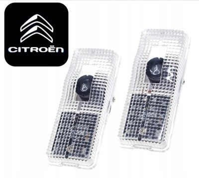 LED LOGO PROJEKTOR CITROEN C2 C3 C4 C5 C6 C8 DS3 JUMPY XANTIA XSARA PICASSO