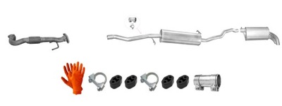 Ford galaxy 1.9 tdi 2002-2006 система выпускной фото №1