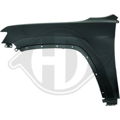 Крило до chrysler grand grand cherokee 17- фото №1