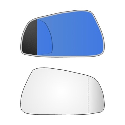 Асферическое зеркало mitsubishi galant 1996-2003 2002 фото №1