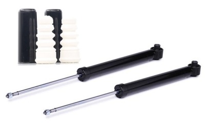 Амортизатори задня + відбійники audi a4 b6 b7 2000-2008 фото №1