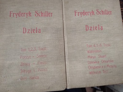 Schiller DZIEŁA 1906 1 - 2