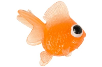 Gumowe małe rybki Zabawka do Kąpieli Wanny kolory 1szt