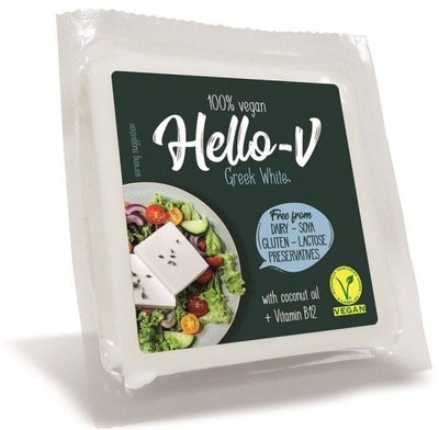 Roślinna alternatywa sera białego- kostka 200 g HELLO-V