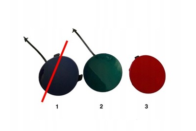 Заглушка фаркоп перед v97fb17a989aaw ford puma фото №1