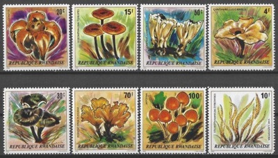 Rwanda - flora** (1980) SW 1050-1057