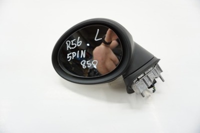 Mini r56 lift дзеркало ліва 5pin 850 ангельcькі фото №1