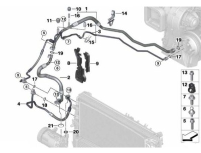 УЩІЛЬНЮВАЧ КОНДИЦІОНЕРА BMW 3 F30 BMW OE 64508374959 КІЛЬЦЕ RING