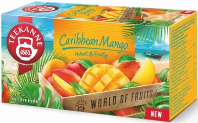 Herbata MANGO Caribbean Mango 20 kopert Teekanne