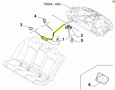 Замок правый задний сиденье alfa romeo giulia qv фото №1