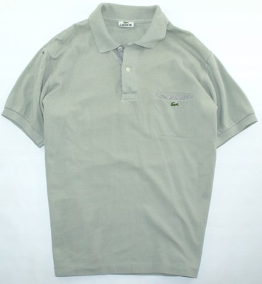 A LACOSTE SZARA KOSZULKA POLO L