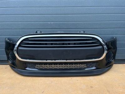 Mini f55 f56 f57 бампер передний midnight black a94 фото №1