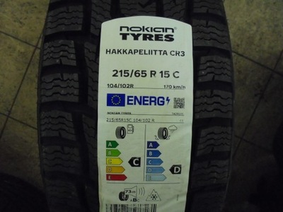 215/65R15C Nokian Hakkapeliitta CR3 