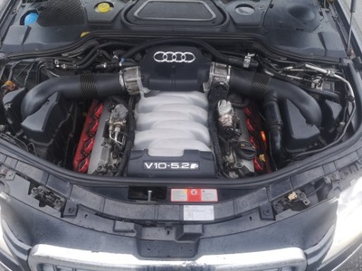 Двигатель блок двигателя audi s8 d3 5.2 fsi v10 bsm фото №1
