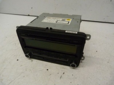 Радио 1k035186aa vw golf 6 vi 1.2 tsi фото №1