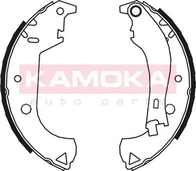 ZAPATAS DE TAMBOR HAMULC. RENAULT CLIO II 98- (+ABS)  