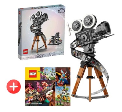 4w1 LEGO Disney 43230 Kamera Walta Disneya + Bonusy