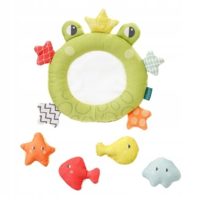 PREZENT DLA DZIEWCZYNKI ZABAWECZKA SIEĆ Z RYBKAMI ŻABA ROZWIJA WYOBRAŹNIĘ