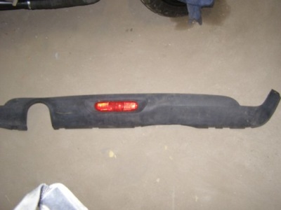 Бампер накладка задняя mini cooper f56 f57 7302548 фото №1