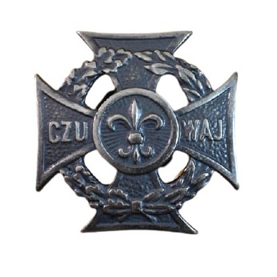 Krzyż harcerski do munduru harcerskiego