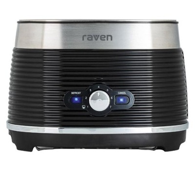 Toster RAVEN ET006 czarny 930 W