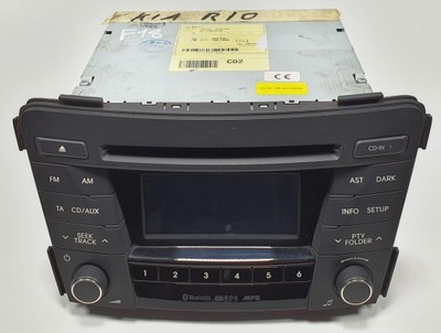 Радио cd mp3 bluetooth hyundai i40 96170-3z0504x фото №1