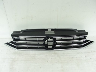 Решітка радіатора хром решітка радіатора vw passat b8 lift 2019- 3g0853653n фото №1