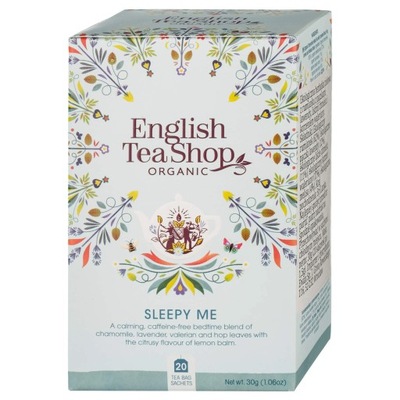 Herbata Bio Sleepy Me English Tea Shop 20 saszetek