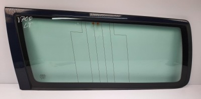 Стекло кузовная левый задняя задняя volvo v70 ii 30674474 фото №1