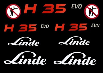 JUEGO NAKLEJEK PIKTOGRAMOW LINDE H35 EVO  