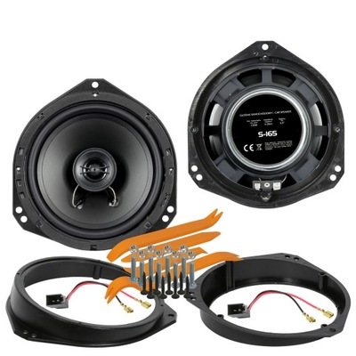 ALTAVOCES 300W OPEL CORSA COMBO TIGRA VIVARO PARTE DELANTERA DISTANCIAS POTENTE JUEGO  