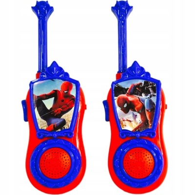 Walkie talkie dla dzieci KRÓTKOFALÓWKI ŁOKI TOKI WALKIE TALKIE SPIDER-MAN