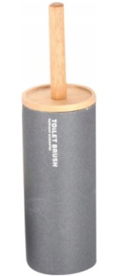 SZCZOTKA DO WC TOALETY WOLNOSTOJĄCA SZARA DAKAR