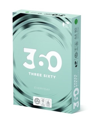 Papier biurowy Three Sixty Everyday format A4 500 arkuszy