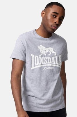 T-shirt LONSDALE LONDON KELSO Szary XL