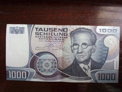 Banknot 1000 schilling Austria