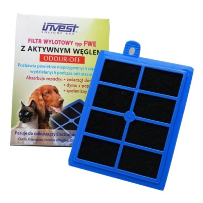 FILTR DO ELECTROLUX ZEO5420 PIES AKTYWNY WĘGIEL