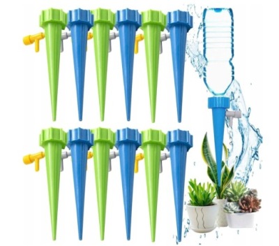 NAWADNIACZ DO KWIATÓW DONICZEK ROŚLIN AUTOMATYCZNY NA BUTELKĘ KROPELKOWY 12