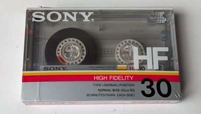 Sony HF 30 1986 r Japan 1szt uszkodzona folia
