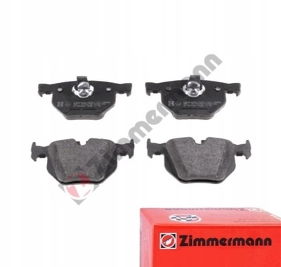 ZAPATAS DE FRENADO PARTE TRASERA DO BMW 5 E60 520 M47 M54 523I  