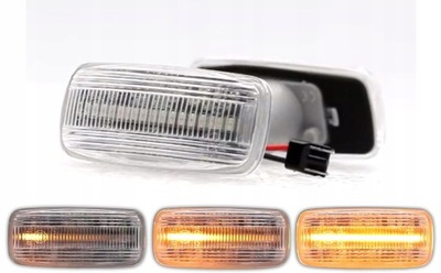 DODGE CALIBER KIERUNKOWSKAZY LED DYNAMIC WHITE